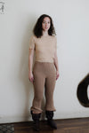 BASERANGE Aroostook T-shirt TOAR-CG-SP24 pink camel